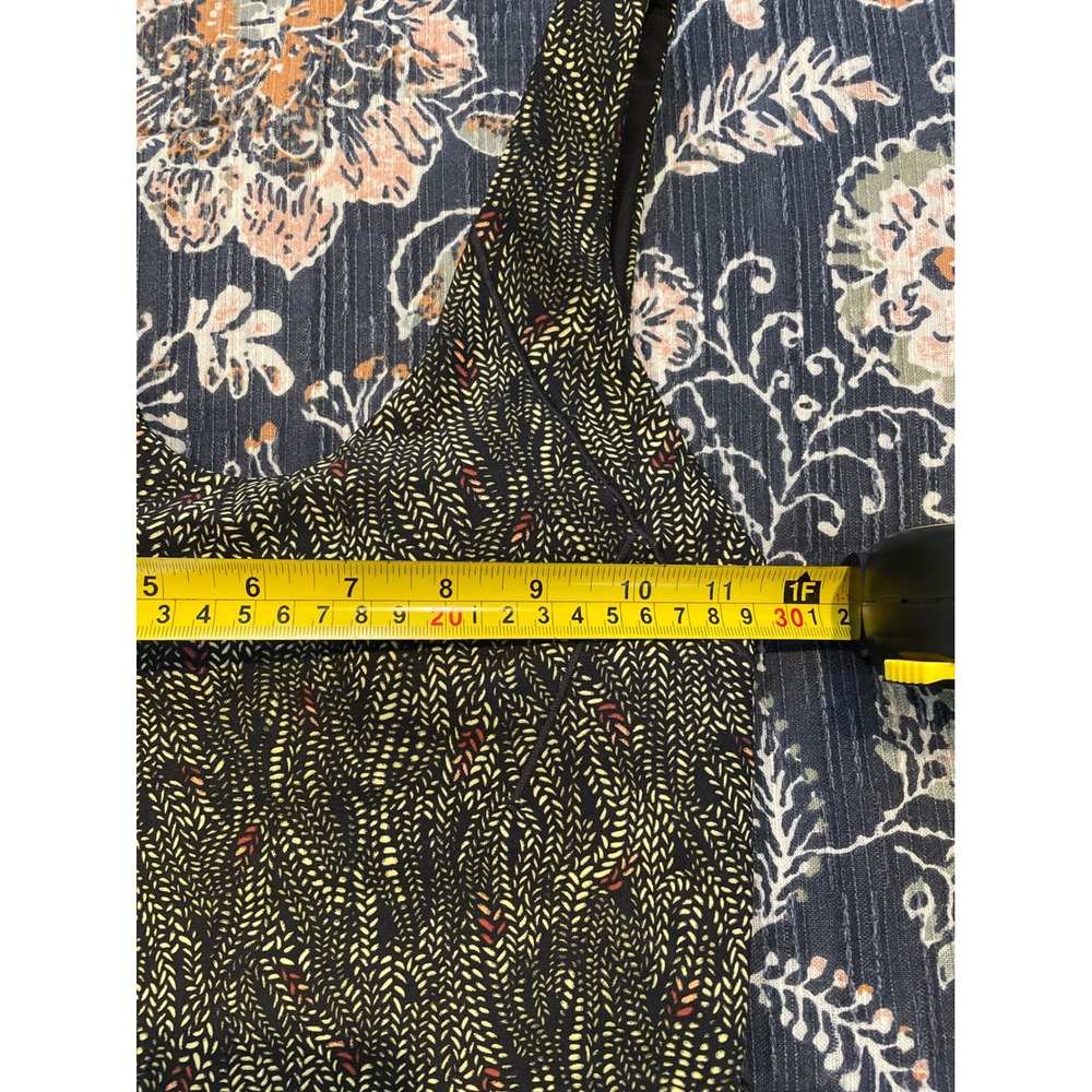 New Calia Inspire Scoop Neck Tank Women's XXS Serpent Print Black Built In Bra - Picture 13 of 15